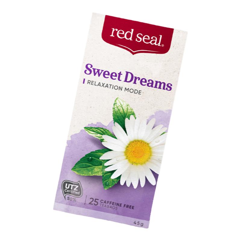 redseal红印进口洋甘菊花草茶袋泡茶茶包养生睡眠25包盒装