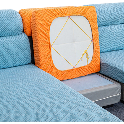 恒漫雅弹力全包提花格沙发套罩