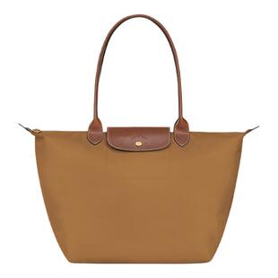 LONGCHAMP珑骧 女士大号长柄手提饺子包单肩包银泰百货 300217