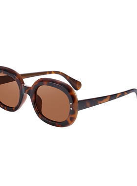 复古玳瑁墨镜2026新款可配度数