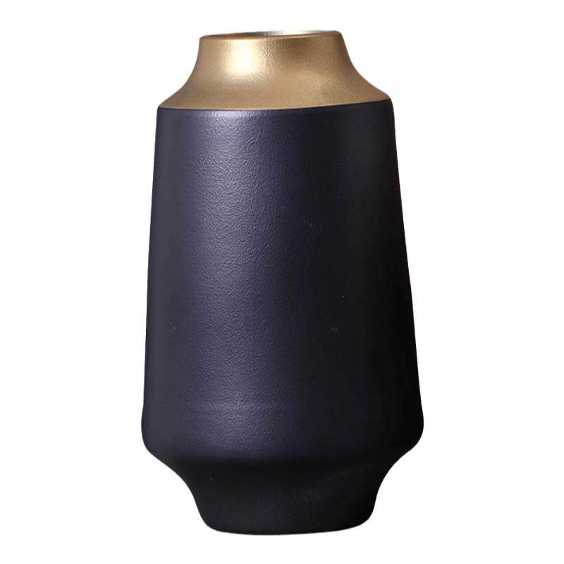 景德镇陶瓷器花瓶新中式餐桌子工花瓶