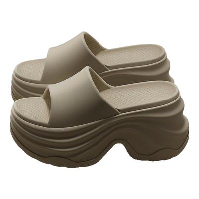 12cm厚底增高拖鞋女士夏季外穿