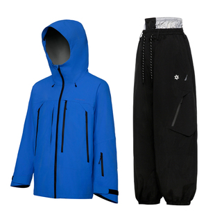 John snow滑雪服套装男女同款单板3L全压胶防水2025新款衣裤套装