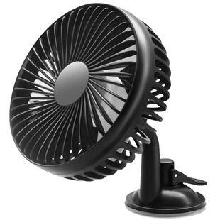 电动三轮车电风扇车载小风扇USB接口车内散热12V24伏四轮电瓶车用