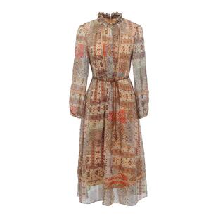 乔万尼2025夏季新品真丝连衣裙法式气质款桑蚕丝法式ED2E442