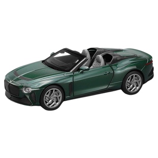 正版1:32宾利Bacala敞篷车模仿真合金声光回力跑车模型男儿童玩具