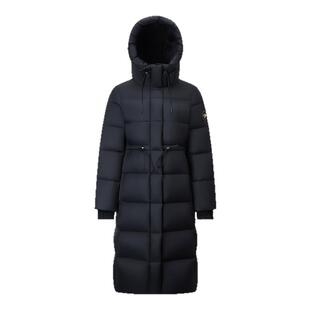 【黑金鹅绒】千仞岗2025秋冬长款羽绒服新款连帽保暖高级奢华外套