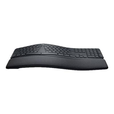 罗技ERGO K860无线蓝牙人体工学分体式掌托办公键盘笔记本台式