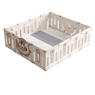 曼龙儿童游戏围栏婴儿防护栏宝宝室内家用围栏地上爬爬垫学步栅栏