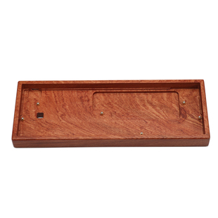 GH60机械键盘木壳 花梨木 胡桃木壳 60%外壳客制化 Wooting外壳