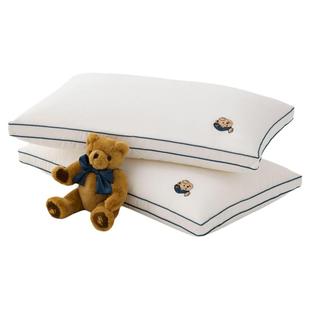 TeenieWeenie小熊全棉枕头枕芯护颈椎枕女生家用学生宿舍成人一对