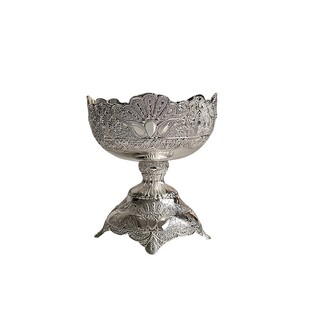 LIVETAI轻奢电镀银ins风高级感下午茶餐具家用高颜值水果甜品盘