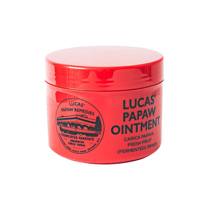 澳洲木瓜膏Lucas滋润保湿润唇膏蚊虫叮咬婴儿护臀膏75g正品旗舰店