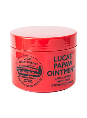 澳洲木瓜膏Lucas滋润保湿润唇膏蚊虫叮咬婴儿护臀膏75g正品旗舰店
