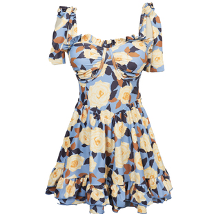 【徐苏苏 油彩莫奈】绝美2025新款高级感保守微胖遮肉温泉泳衣女