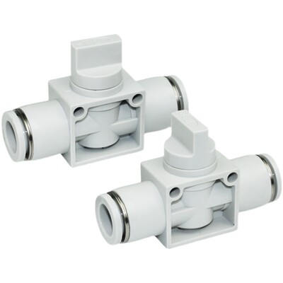 正品亚德客气动手阀系列接头