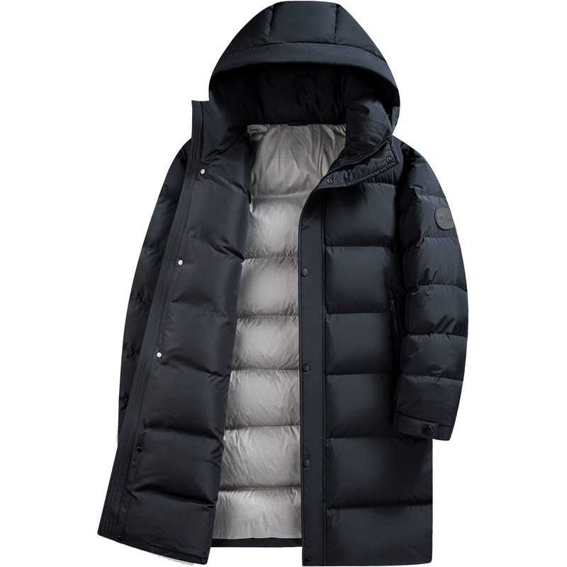 雪中飞极寒特厚长款羽绒服外套