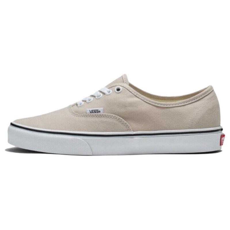 Vans Authentic 百搭舒适潮流 低帮 板鞋 男女同款 米白