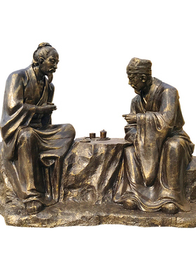 玻璃钢人物定制景观公园林小区