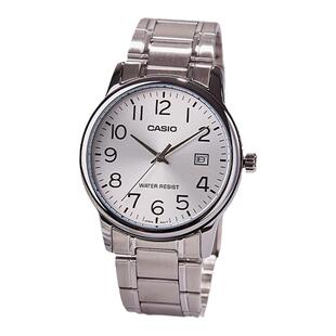 Casio卡西欧手表男指针商务正品石英男表MTP-V002D-7B海外直邮
