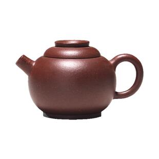 一水堂宜兴紫砂壶茶具茶壶套装纯手工老紫泥 巨轮珠壶130毫升球孔