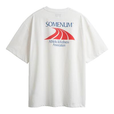 冰感索罗娜夏跑道印花短袖T恤