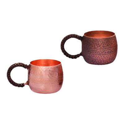 百年铜艺纯手工铜杯铜水杯咖啡杯