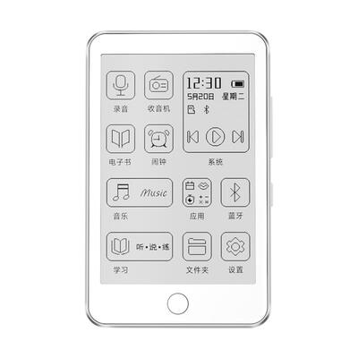 墨水屏mp3学生听歌查词看电子书