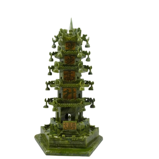 岫玉文昌塔步步高大号摆件办公桌书房客厅送同事老师领导礼物礼品