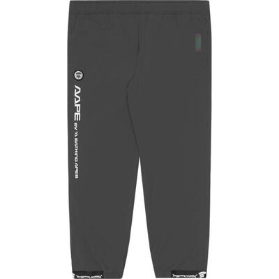 aape男装猿人徽章印花拼接