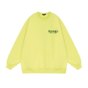 NUMERALS卫衣男春季新款字母日系运动休闲显瘦长袖套头衫250392