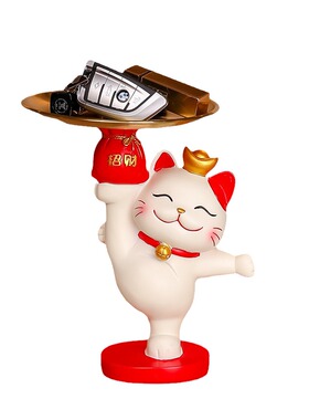 YOSPEED/驭速入户收纳招财猫摆件