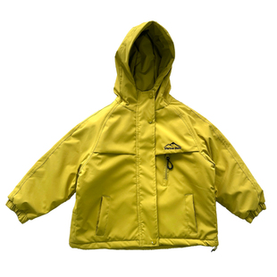 2025冬季新款男童三防户外派克服棉衣外套儿童洋气保暖连帽棉服潮