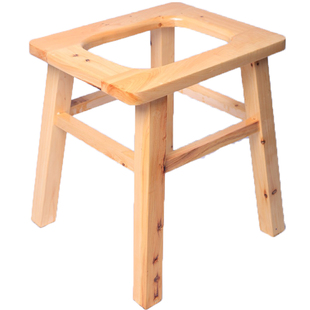 实木坐便器家用孕妇马桶老人成人可移动凳子可折叠上厕所坐便椅