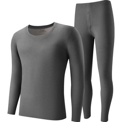 【加绒加厚男士保暖内衣套装】