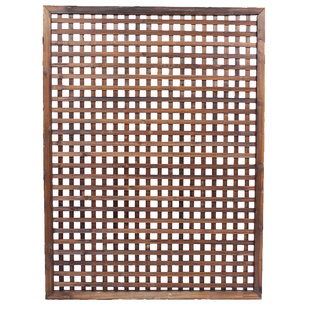 防腐木栅栏网格护栏围栏庭院装饰户外花园室外篱笆隔断爬藤木花架