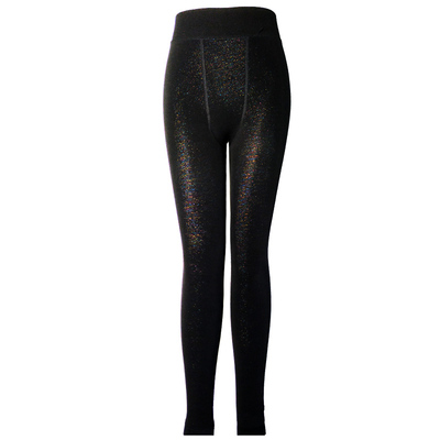 七彩亮丝打底裤高腰大码踩脚