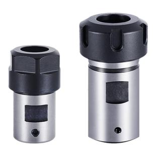 DIY雕刻机电机主轴ER16延长杆ER11夹头夹套木工电机轴刀套钻头套