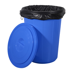 邑珠江户外垃圾桶大号大容量加厚带盖商用餐饮厨房教室环卫桶物业