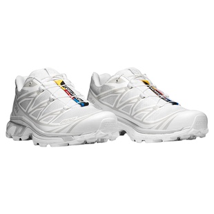 Salomon萨洛蒙XT-6户外运动越野减震男女低帮跑步鞋日食黑 冰川白