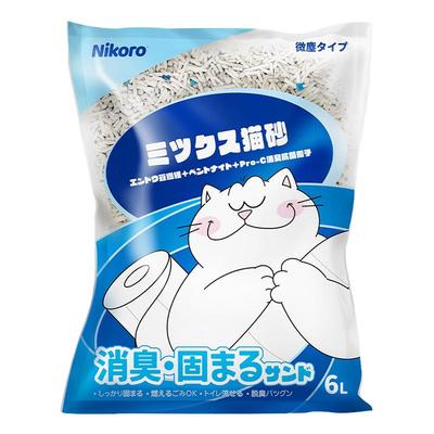 妮可露猫砂6L混合砂2.5kg