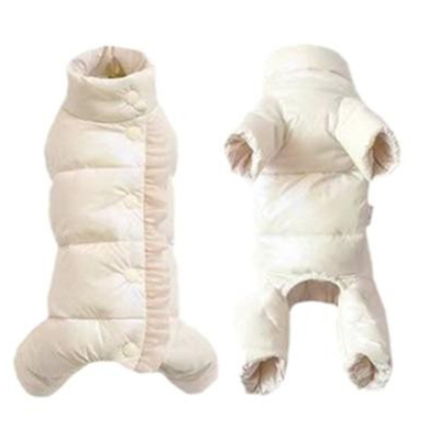 宠物狗狗冬季加厚四脚包肚羽绒服