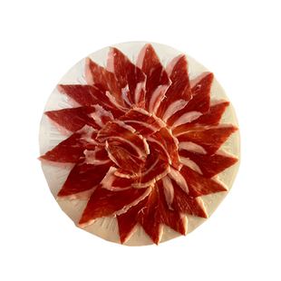 西班牙伊比利亚5j火腿切片利比里亚进口果木黑标即食生吃猪脚肉片