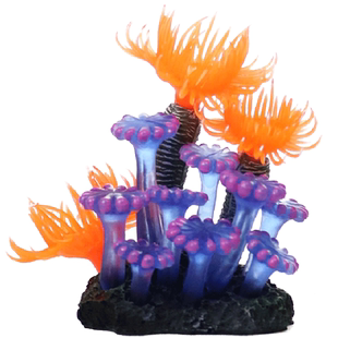 仿真海胆仿真海葵软体珊瑚水中布景鱼缸装饰水族箱造景装饰用品