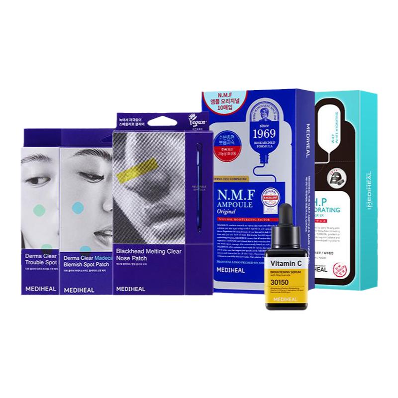 【百亿补贴】美迪惠尔积雪草舒缓维他精华补水去黄提亮贴片面膜