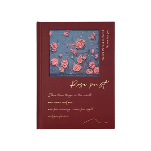 文艺笔记本子ins高颜值学生加厚硬壳日记本小清新横线摘抄记录本