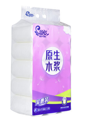 盈姿加长款卷纸无芯卫生整箱厕所