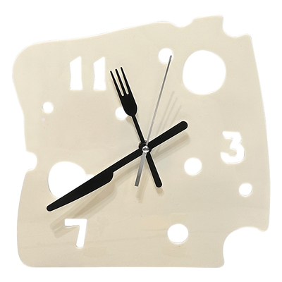 入户玄关电视柜奶酪时钟