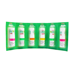 泰国green草本鼻通八仙筒加强薄荷香筒提神醒脑通鼻学生鼻吸正品