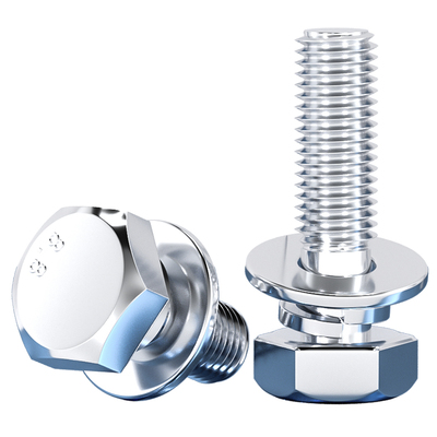 【全网热销】镀锌六角三组合螺丝